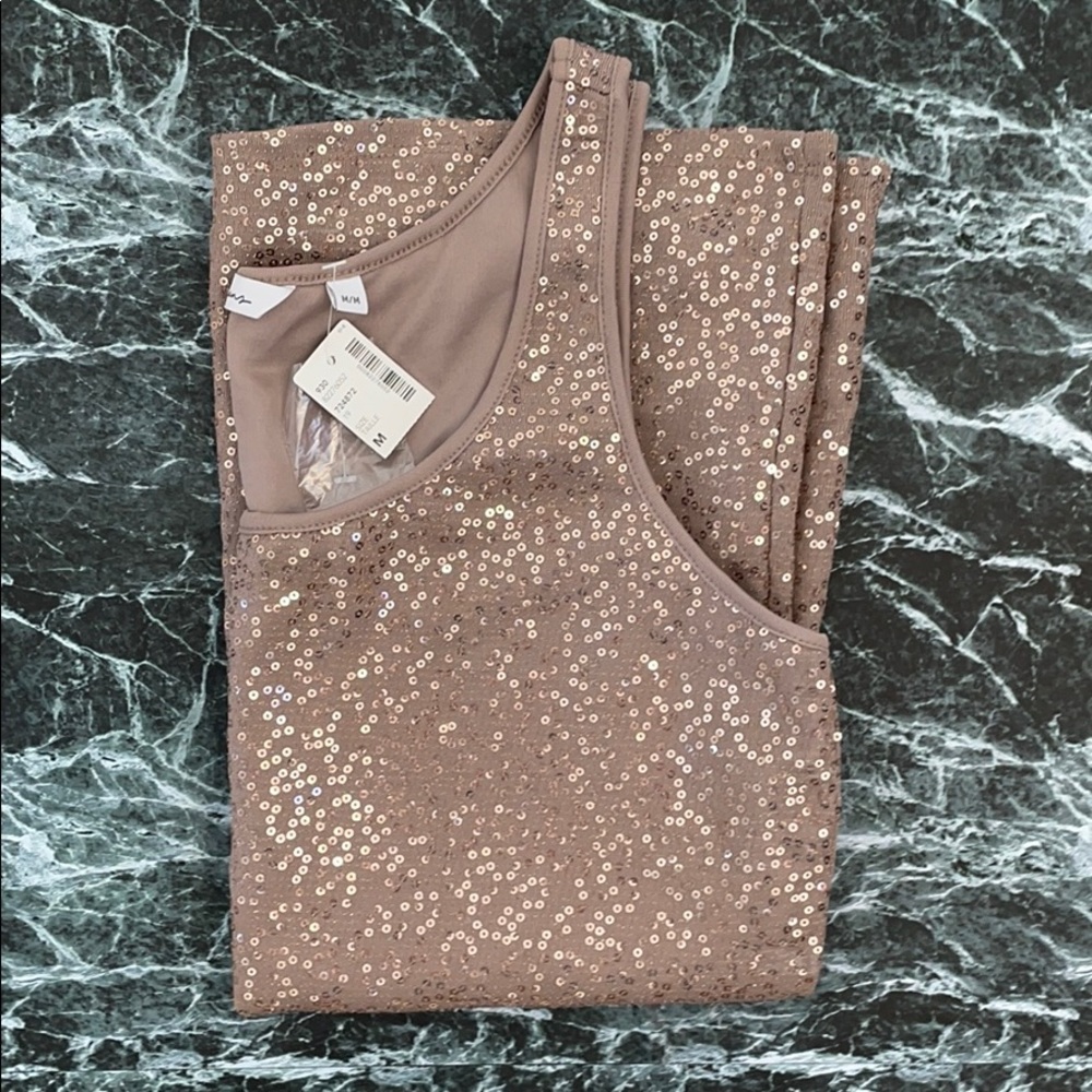 Sequin Tank Top